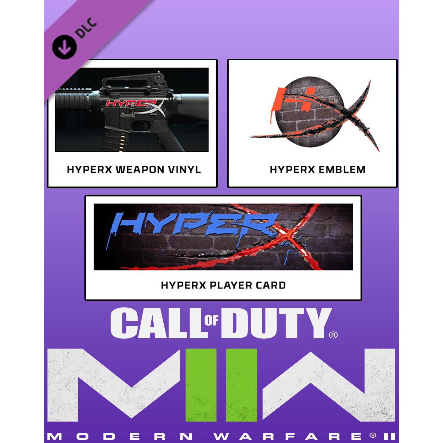 Call of Duty®: Modern Warfare® II - HyperX Bundle (DLC) Official Key -  Global